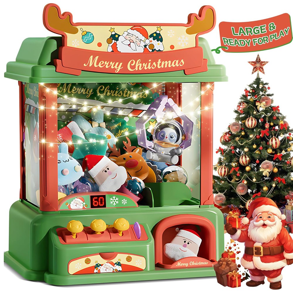 Arcade Toy Vending Machine - Máquina de garra de Navidad para
