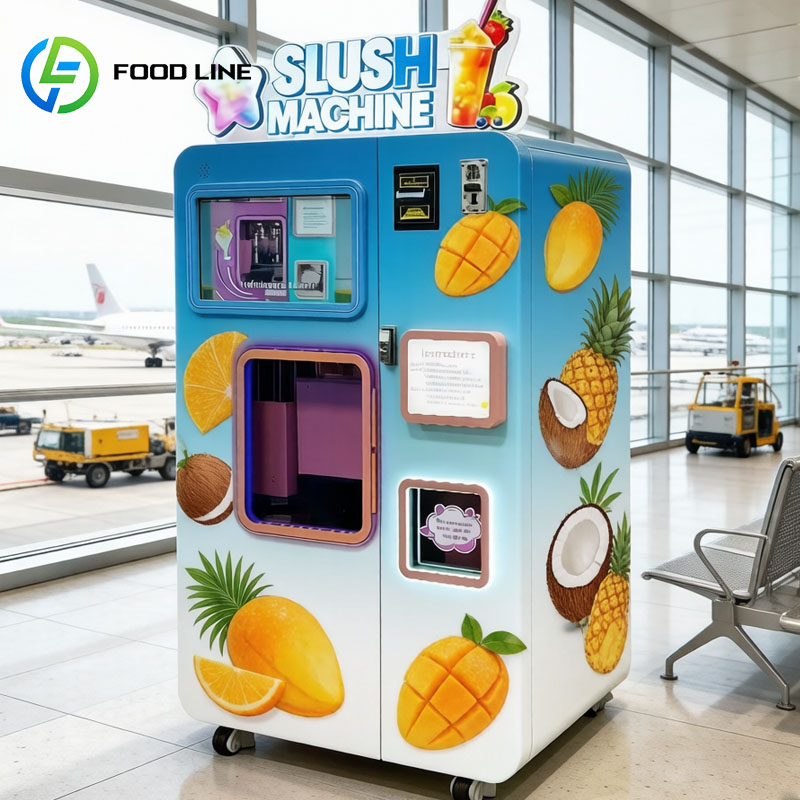 Slushie Machine Vending - Máquina Expendedora de Bebidas Congeladas, Dispensador