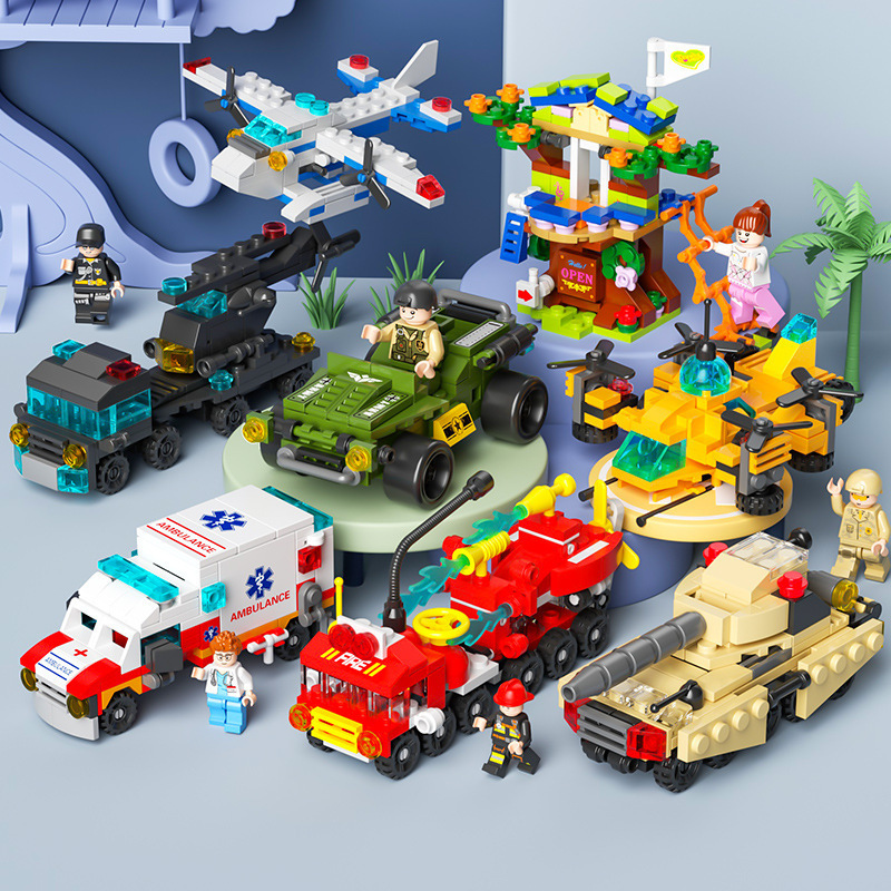 Claw Crane Machine - Set de Construcción Mega Ciudad 6