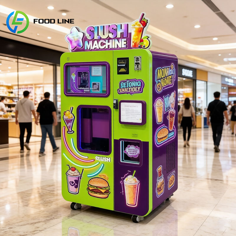 Máquina expendedora de graniza - Slushie Machine Vending reseña y precio