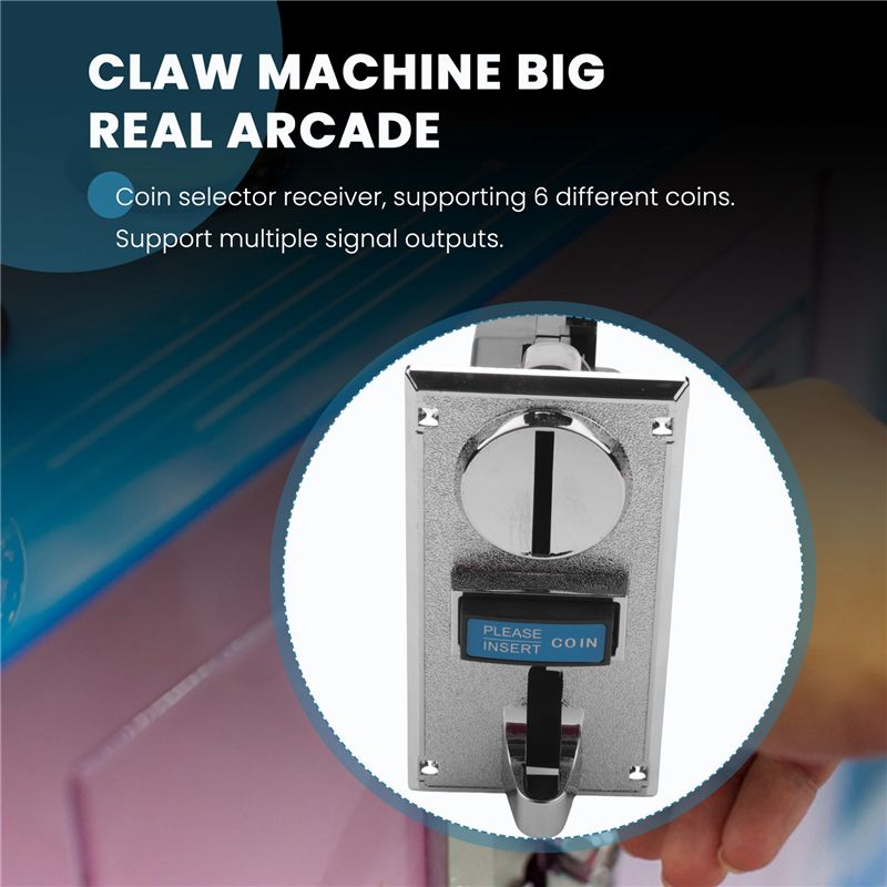 Aceptador de Monedas Múltiples - Arcade Vending & Laundry Revenue reseña y precio