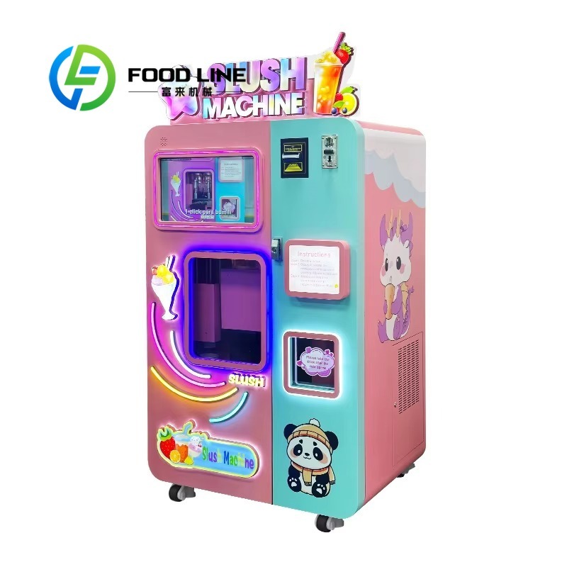 Máquina expendedora de graniza - Slushie Machine Vending reseña y precio