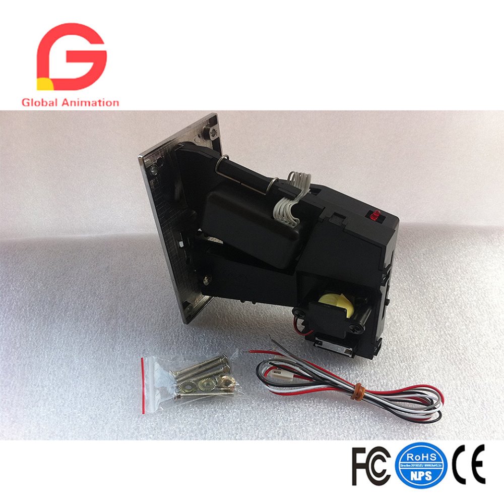 CH-924, 4 aceptadores de moned - Arcade Vending & Laundry Revenue reseña y precio